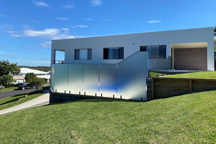 <b>Frosted Glass Balustrading Installation</b>